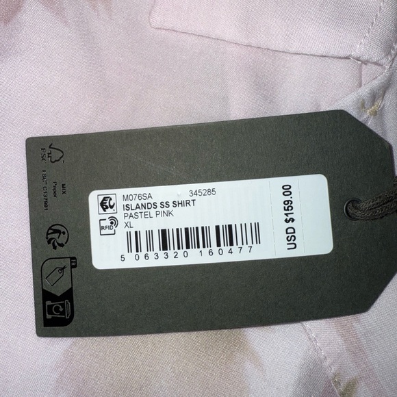 All Saints Pastel Pink Button Up Shirt - Picture 7 of 9